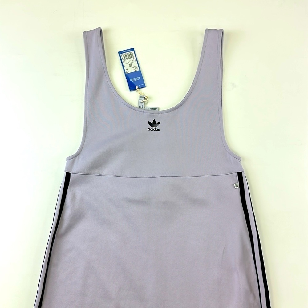 adidas Originals NWT Womens Always Original Long Skirt Silver Dawn Large lilac - Picture 10 of 12
